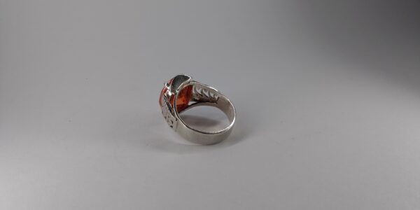 Zircon Gemstone Ring in Silver/Chandi - Image 2